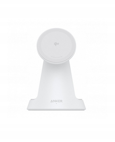 Stacion karikimi wireless Anker MagGo 3 in 1, 15W, MagSafe, i bardhë