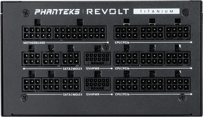 Burim energjie Phanteks Revolt PH-P1600TR_BK01C ATX 3.0, 1600W