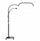 Стоечка козметичка LED ламба Marinelli GX520R, 45W, со тркала, бела