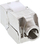 Modul rrjeti InLine RJ45 Keystone Jack, Cat.6a, 10 Gb/s, i argjendtë