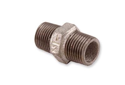 Nipel i galvanizum 3/4", lidhje tubash, metal