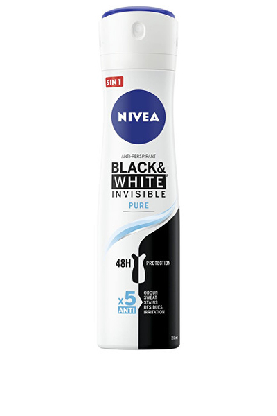 Deodorant-spraj Nivea Invisible For Black & White 150 ml