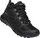 Планинарски обувки KEEN Explore Mid Textile, за жени, водоотпорни, црни