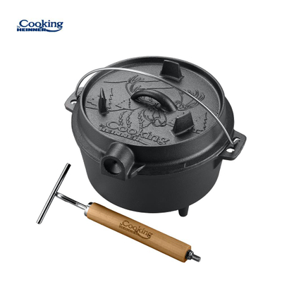 Tenxhere gize Heinner Pure, 7.5L, diametër 31.5cm, Nature, me kapak