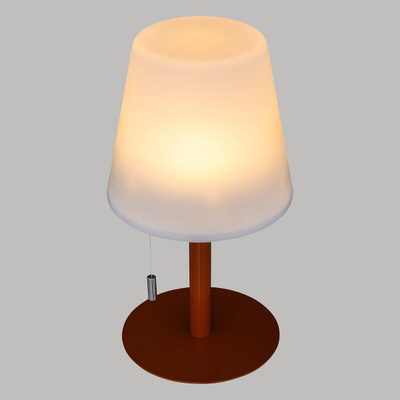 Lampë jashtme Atmosphera Zack 30 cm, me bateri, IP44, ngjyrë amber