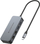 Adapteri Conceptronic ABBY24G USB-C, 2x Gigabit Ethernet, 2x USB-A 3.2, i hirtë