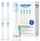Koka zëvendësuese furçe dhëmbësh sonike ZTB6010, set 4 copë, të bardha