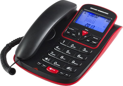 Telefon fiks Mescomp Fabian, i kuq