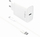 Karikues FIXED USB-C, PD, 20W, i bardhë + kabllo USB-C - USB-C, 1m, e bardhë