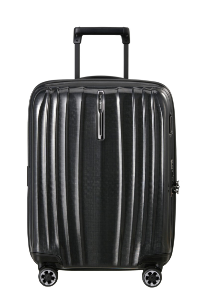 Valixhe Kabine Me 4 Rrota Samsonite Nexis 55/20 Cm, E Zgjerueshme (40 Cm) Ngjyrë E Zezë Oniks