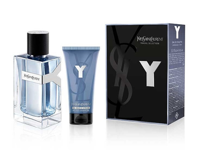 Set Yves Saint Laurent y Eau de Toilette 100 ml + xhel dushi 50 ml