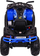 Motor elektrik për fëmijë Quad Desert, 12V, Luxury Pack, blu