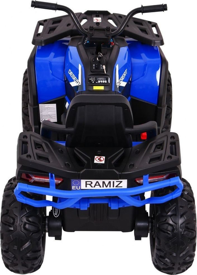 Motor elektrik për fëmijë Quad Desert, 12V, Luxury Pack, blu