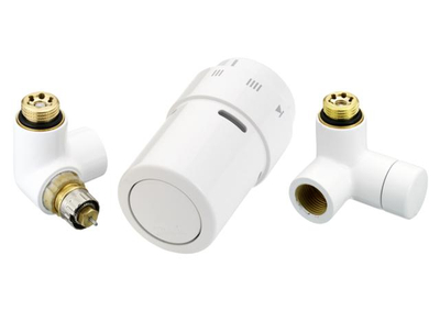 Zestaw Danfoss Xtra Collection i bardhë 1/2" majtas - 013G4008
