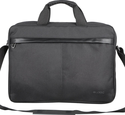 Çantë laptopi Logic Concept, 15.6", xhep jashtë, e zezë