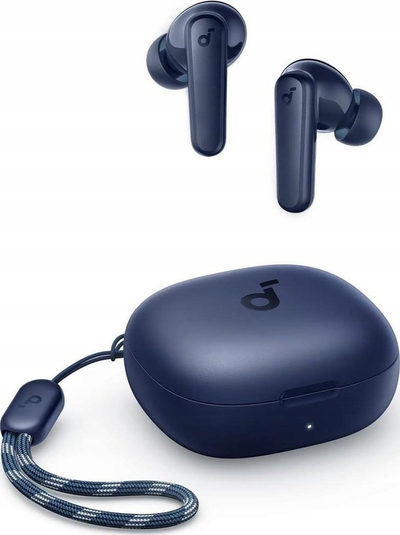 Kufje wireless Soundcore R50i, in ear, me kuti karikimi, blu
