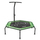 Trampolinë fitness VirtuFit Pro, diametër 127 cm, me dorezë që rregullohet, e zezë me jeshile