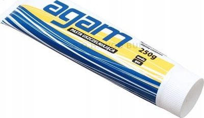 Запечатувачка паста AGAM, за конопни влакна, 250g, бела