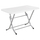 Tavolinë e jashtme palosshme Conny 114x64x74Hcm (HM6146.03), bardhë