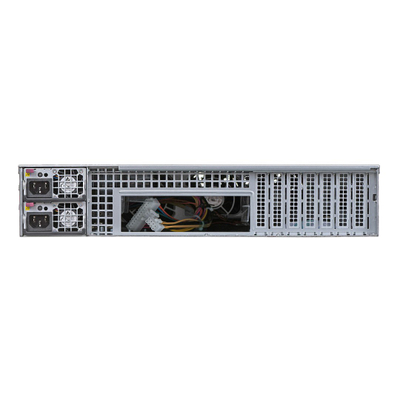 Kuti serveri Supermicro SuperChassis CSE-825TQC-R802LPB, 2U, furnizim redundant 800W, argjendtë
