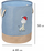 Kosh rrobash dhe lodrash Wenko Toy Bag, 63L, me doreza litari, blu e hapur