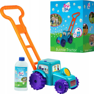 Lodër traktor me flluska Fru Blu TM Toys, depozit 0.4L, për kalamaj
