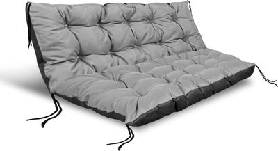 Jastëk kopshti Garden Cushion, 120x80 cm, rezistent ndaj ujit, gri