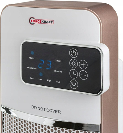 Колонски керамички грејач Forcekraft NSB-200E, 2000W, 2 брзини