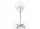 Ventilator në këmbë LTC PS 16", 50W, me telekomandë, i bardhë