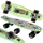 Skateboard ReDo Retro Poly Wavy Pineapple, 22.5" x 6, për fëmijë, shumëngjyrëshe