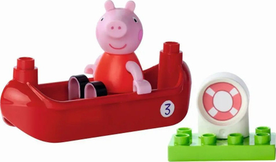 Lodra blloqe ndërtimi BIG Bloxx Peppa Pig Starter Set, kompatibël, për kalamaj 18m+