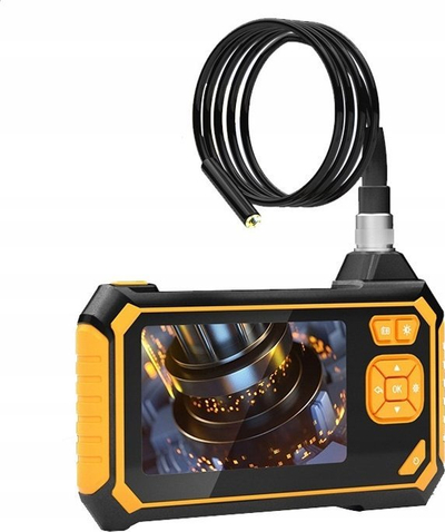 Kamerë inspektuese endoskopike 5M 2X, Full HD, 7 LED, e zezë