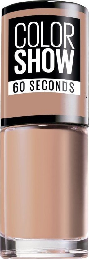 Manikyr Maybelline Colour Show 1 Go Bare, ngjyrë nude, shkëlqim i lartë