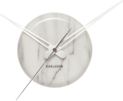 Orë muri Karlsson Marble Dot KA5535WH