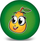 Top lodrash Artyk Colorful Ball Pear 134340, PVC, 23cm, shumëngjyrësh