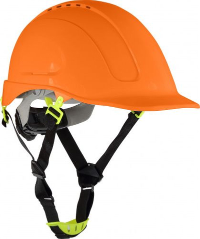 Helmetë sigurie Lahti Pro Industrial Helmet Vent Protection, CAT. II, CE, portokalli