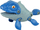 Lodër dinosaur LeanToys Mosasaur set me vezë, DIY me kaçavidë, blu