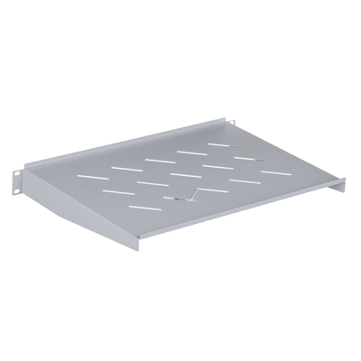 Raft fiks 19" 1U, 483x315 mm, 25 kg, gri