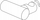Mbajtëse letre higjenike Deante Brass Ear Hook, bronz
