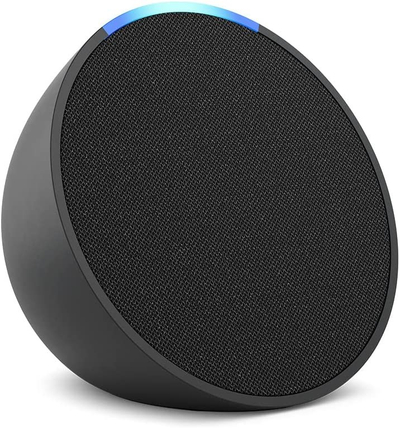 Паметен звучник Amazon Echo Pop, со Alexa, Bluetooth, антрацит
