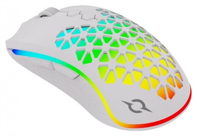 Mi gaming AQIRYS Polaris Wireless, 16000 dpi, RGB, i bardhë