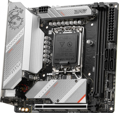 Pllakë amë MSI MPG, Mini ITX, Intel B760, Wi-Fi 6