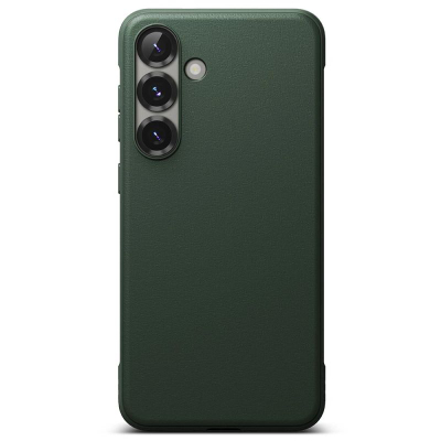Kojë telefoni Ringke Onyx për Samsung Galaxy S25, TPU, antirrëshqitëse, jeshile e errët