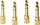 Set adapterësh kufjesh RODE HJA-4, 3.5mm në 1/4", për RODECaster Pro