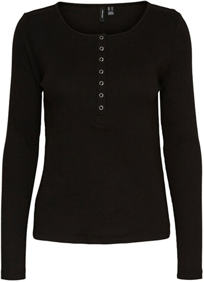 Maicë VERO MODA VMNATASHA Regular Fit, e zezë