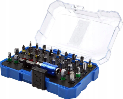 Set bitash Geko G30064, 32 copë, me mbajtës magnetik