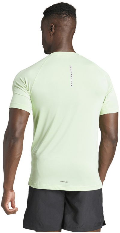 Тренинг маица Adidas Gym+ Training Tee, AEROREADY, за мажи, светло зелена