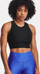 Bluzë trajnimi Under Armour UA HG Armour Crop Tank 1360848, pa mëngë, e zezë