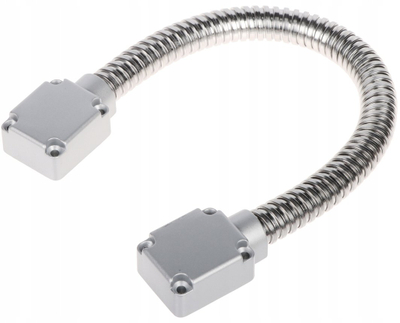 Mbrojtës kabllosh ATLO KP-16X400, çelik inox, diametër 16mm, argjendtë