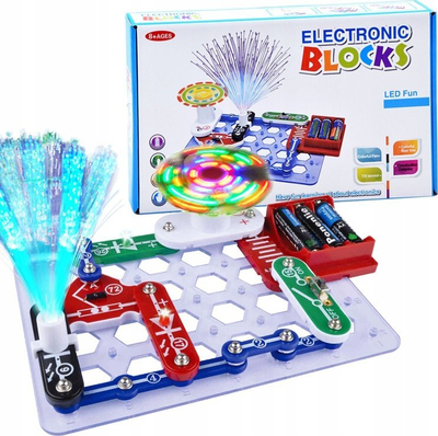 Set edukativ Little Electronics Light-Up ZA1626, elektronik, për kalamaj